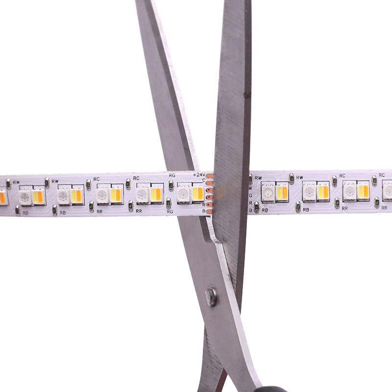 RGB+CCT Color Changing Lights - 216LEDs/m High Density LED Strip - 10mm 24V Super Bright RGB+CCT Color Changing Lights - 216LEDs/m High Density LED Strip - 10mm 24V Super Bright